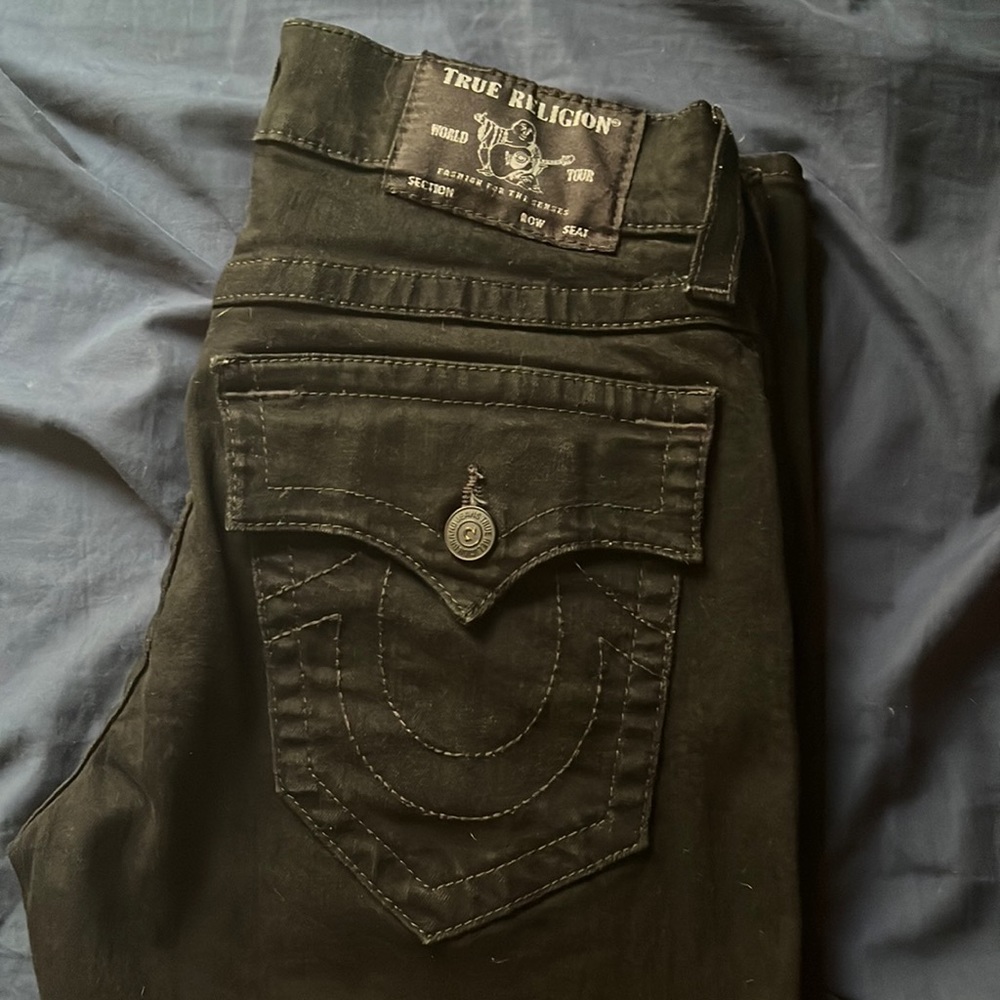 true religion jeans black